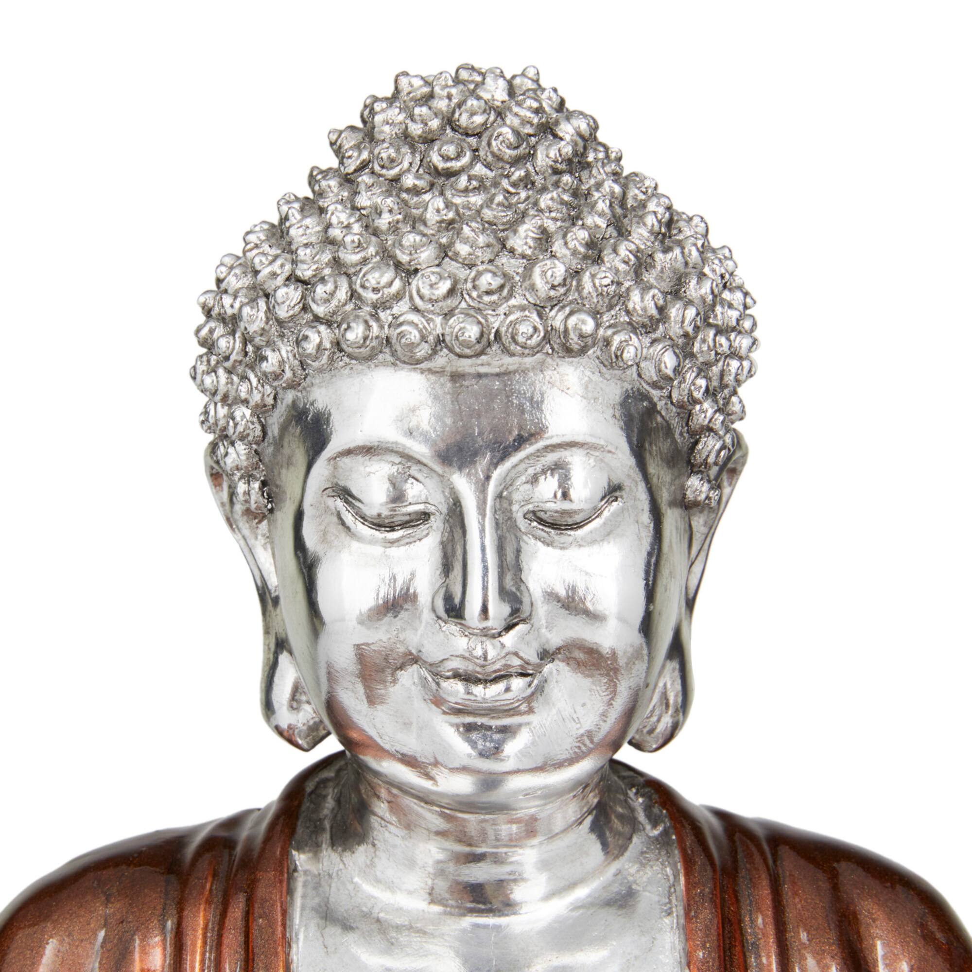Bronze Polystone Eclectic Sculpture, 12" x 9" x 7"